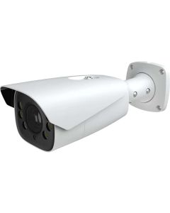 HDView IP License Plate Capture and Face Detection IP Network Camera, Color at Night, HLC Shutter WDR Motorized Long Range 7-22mm Lens, PoE 3-Axis IR Infrared Bullet Camera