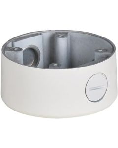 HDView Infrared Dome Camera Base for Small Fix Lens IR Dome Camera, Mount Conduit Base and Extra Gasket-White