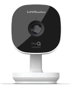 LiftMaster myQ Smart Garage HD Camera - WiFi Enabled - myQ Smartphone Controlled - Two Way Audio - Works with Key by Amazon in-Garage Delivery - Model MYQ-SGC1WLM, White