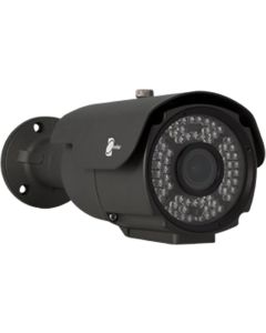 Linemak IR Bullet Camera, 1/3 Sony CMOS Sensor, 1000TVL, 2.8mm-12mm varifocal Lens, 72pcs LEDs, 196ft IR Night Vision, IP66 Weatherproof, IR-Cut Filter, OSD menu, for DVR or Surveillance Systems.