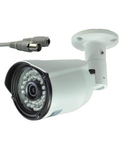 BlueFishCam Analog CCTV Camera Outdoor Lens 3.6mm CMOS 1000TVL 36 LED Infrared Color Waterproof with IR-Cut Day/Night Vision Security Camera