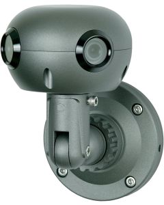 Clover Electronics HDC500 Super High-Resolution Indoor/Outdoor ET Security Camera with 180 degree Coverage - Small (Dark Grey)